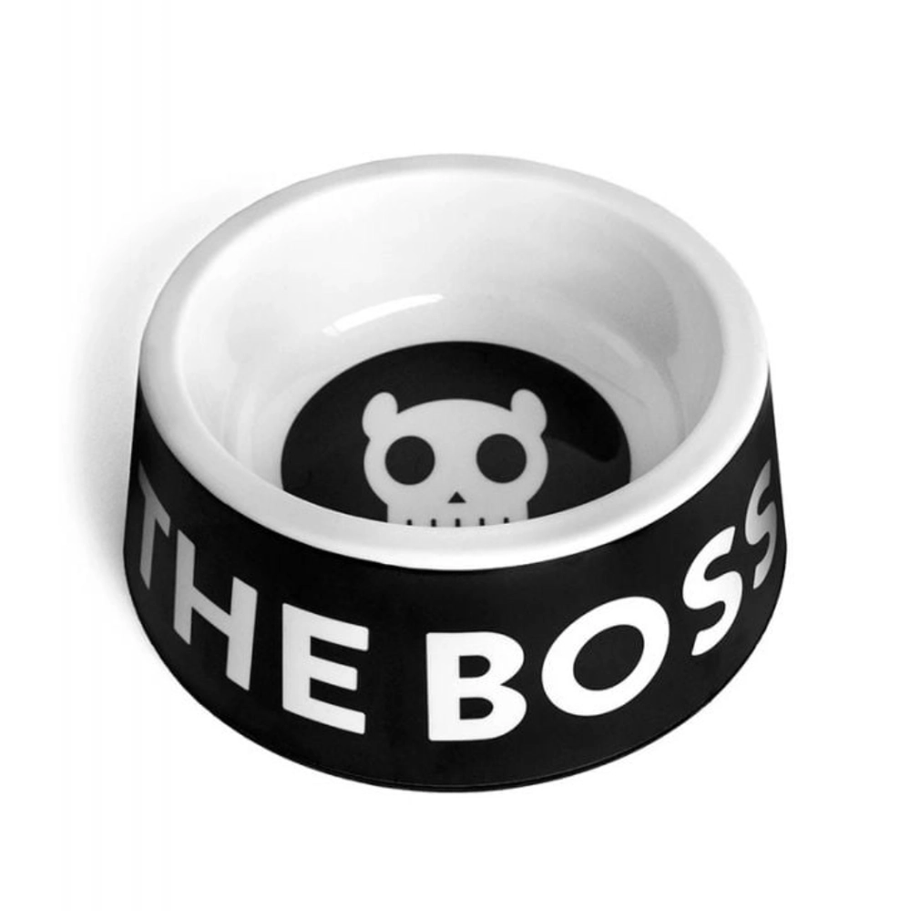 Zee.Dog Melamine Bowl I'M THE BOSS  