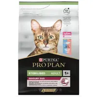 Pro Plan Sterilised Duo Для стерилизованных кошек с треской и форелью  - фото 2