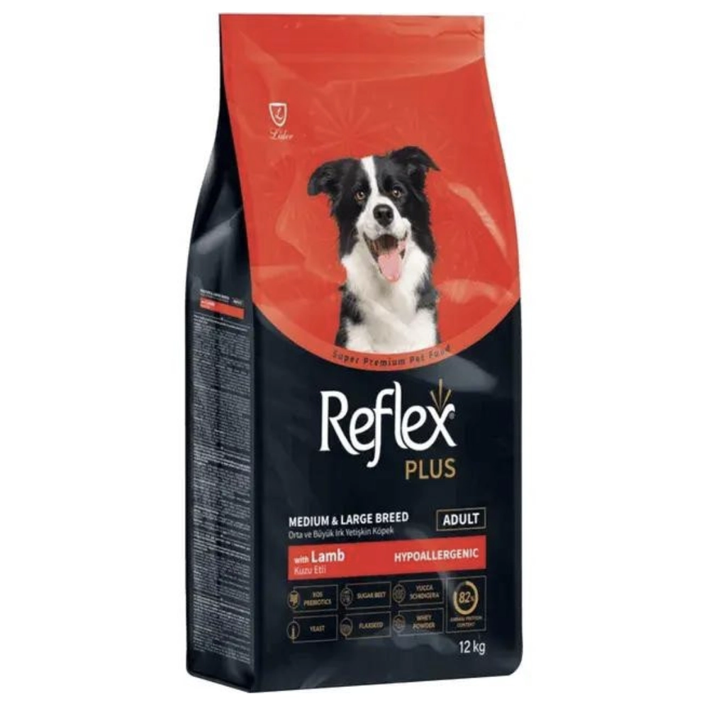Reflex Plus Adult Medium & Large Breeds Hypoallergenic Lamb 