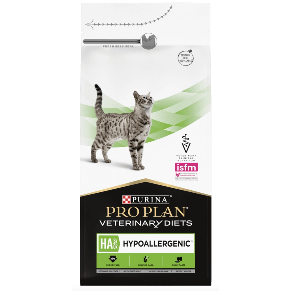 Pro Plan Veterinary Diets HA HYPOALLERGENIC Пищевые аллергии  - фото 2