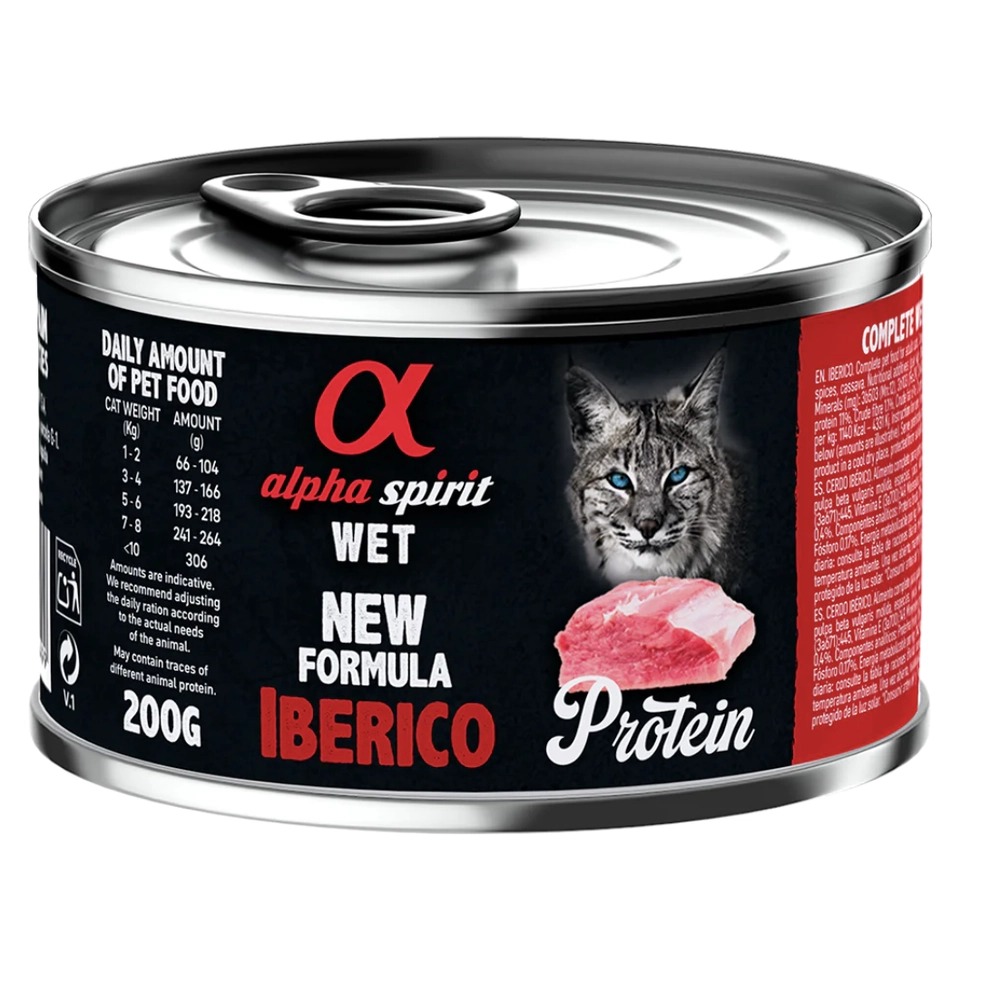  Alpha Spirit Iberico for Adult Cats 