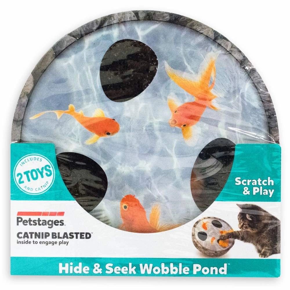 Petstages Hide Seek Wobble Pond 