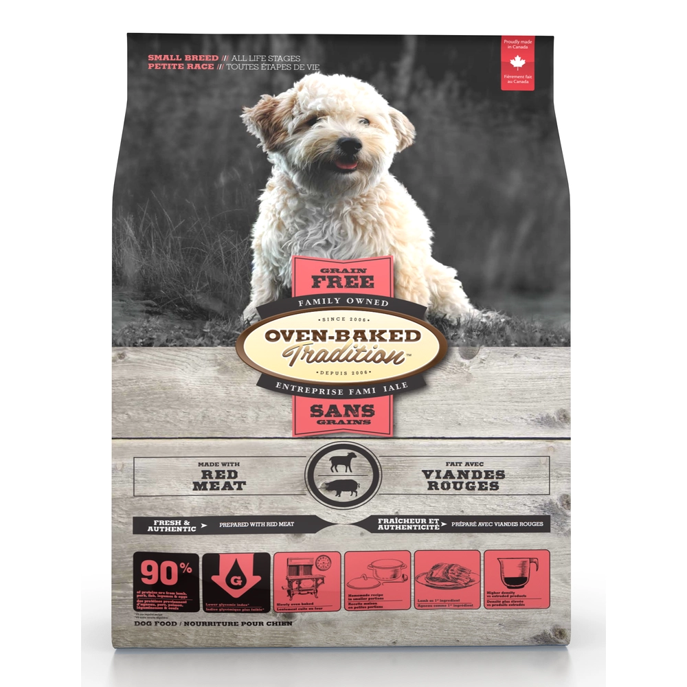 Oven-Baked Tradition Grain-Free Small Breed с красным мясом 