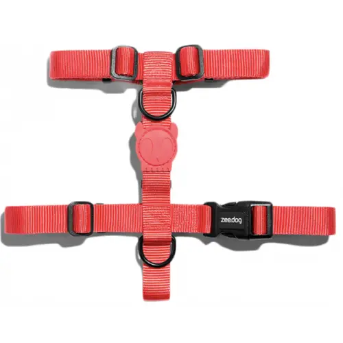 Zee.Dog Neon Coral H-Harness