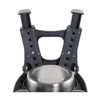 Dexas Adjustable Height Double Pet Feeder  - фото 4