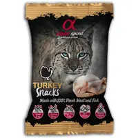 Alpha Spirit Turkey Snacks for Cats