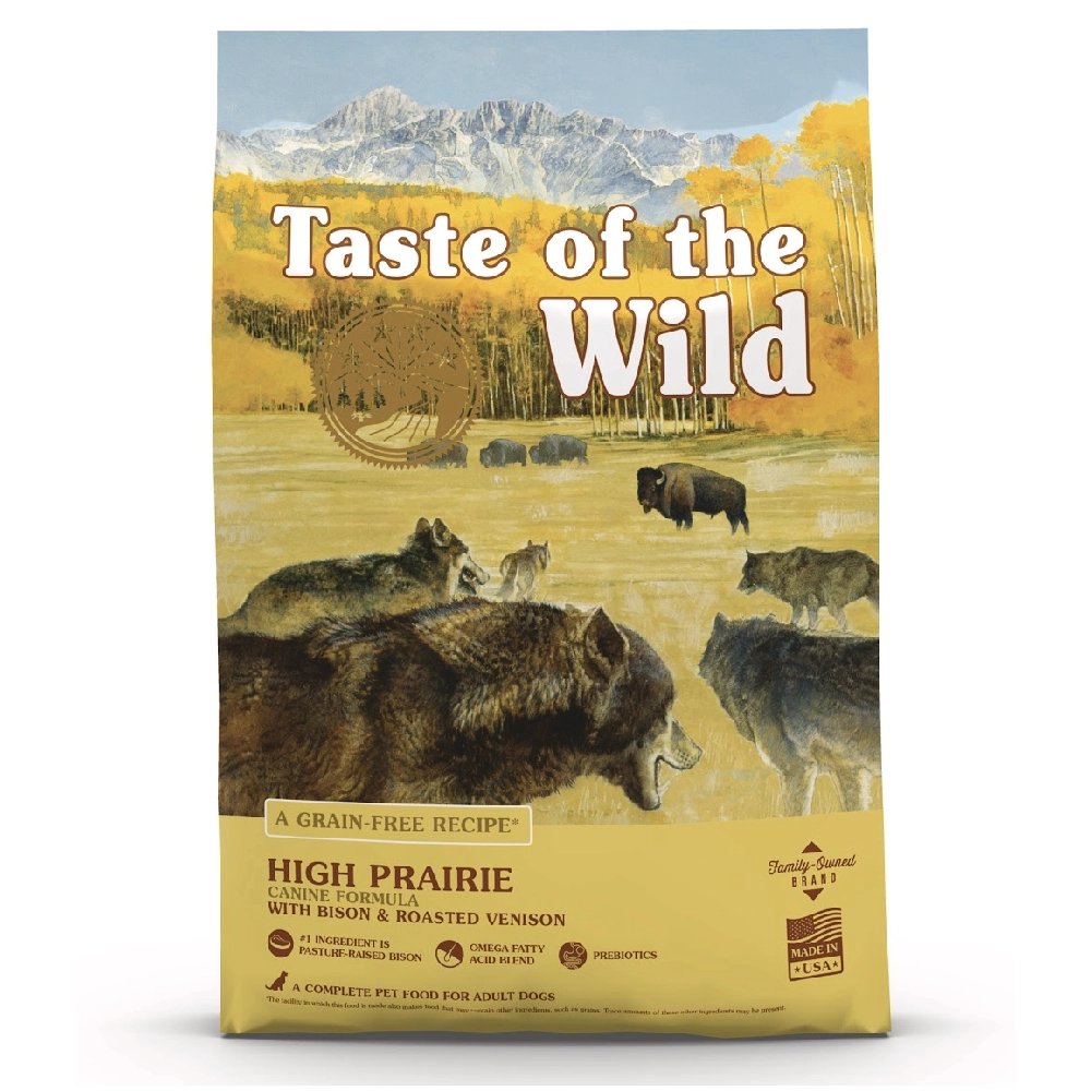 Taste of the Wild High Prairie Canine Formula with bison & roasted venison  