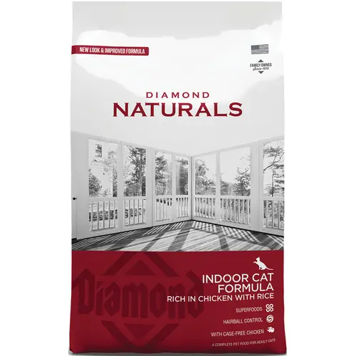 Diamond Naturals Indoor Cat Chicken & Rice