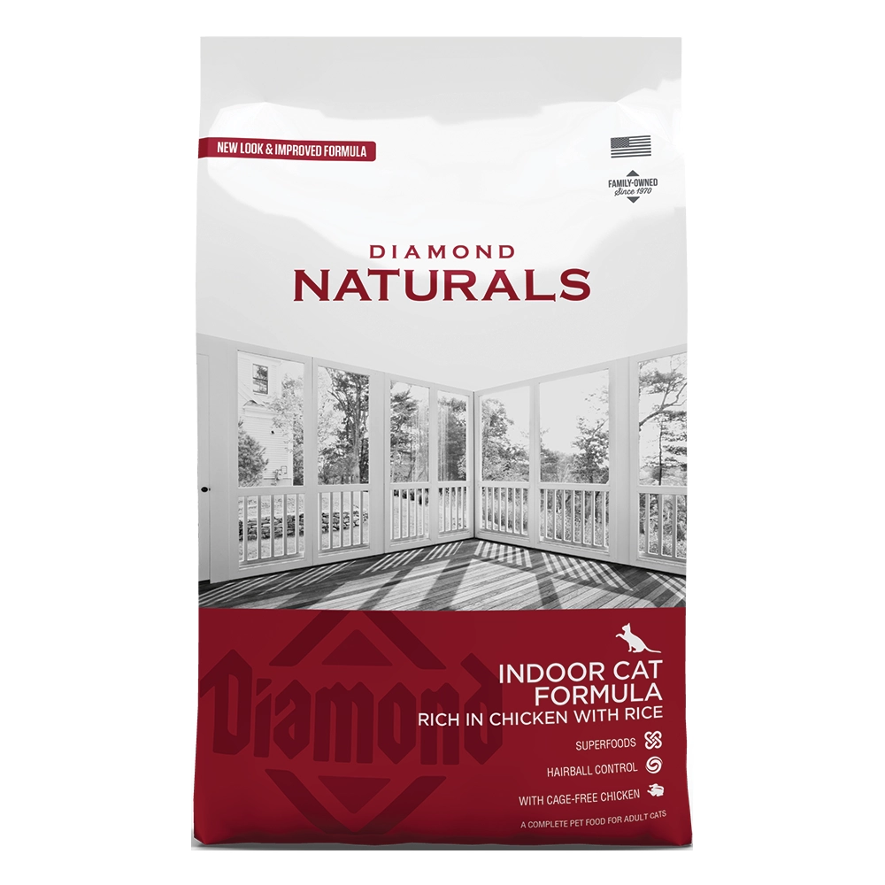 Diamond Naturals Indoor Cat Chicken & Rice 