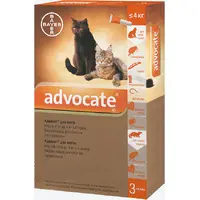 Elanco Advocate для кошек до 4 кг 
