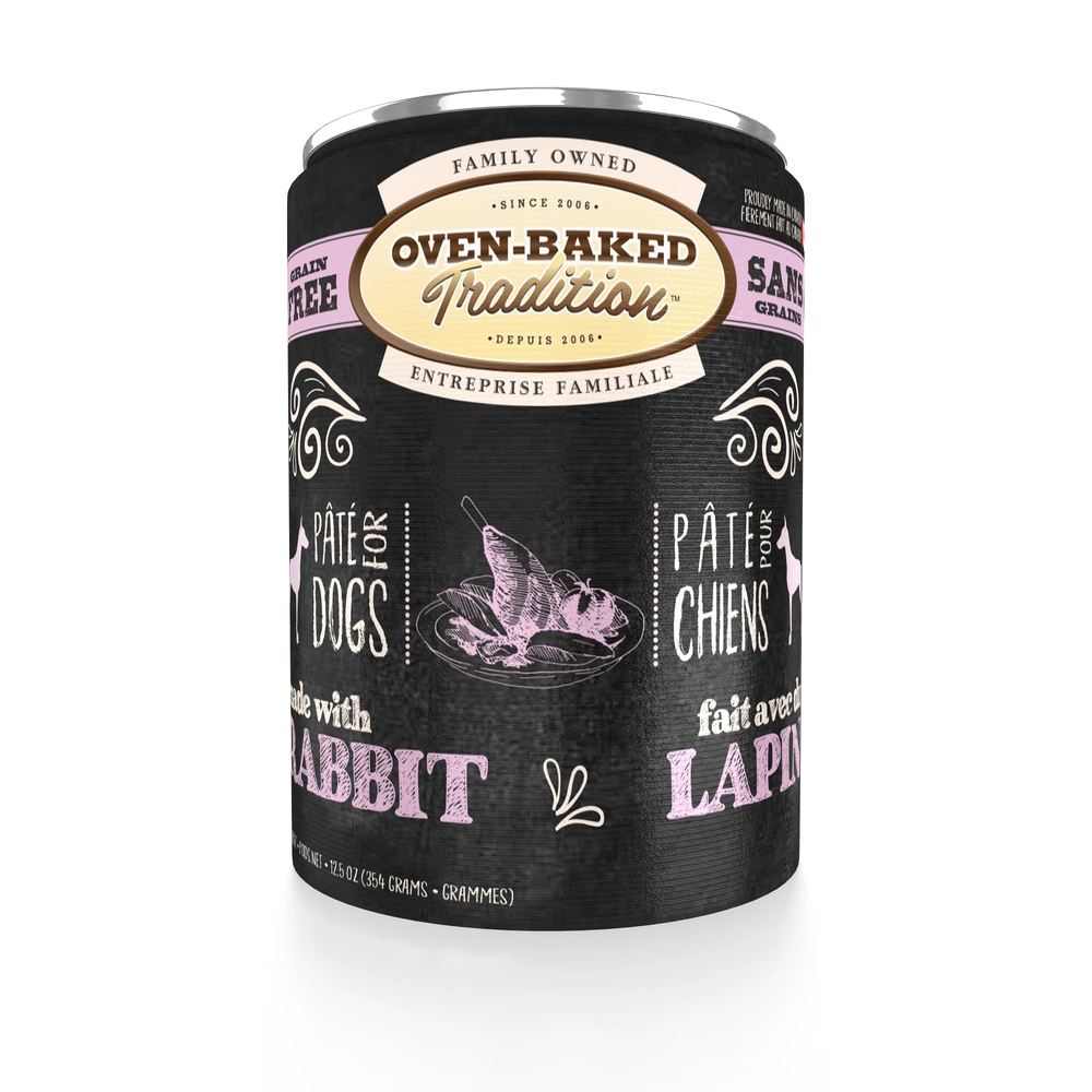 Oven-Baked Tradition Grain-Free Pate Dog с кроликом  - фото 2