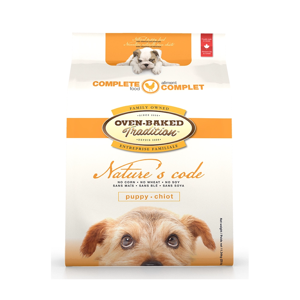 Oven-Baked Tradition Nature’s Code Puppy с курицей 