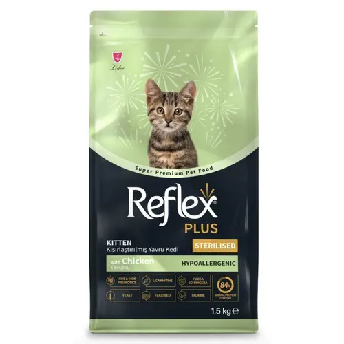 Reflex Plus Kitten Sterilized Hypoallergenic Chicken