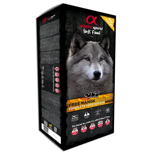Alpha Spirit Semimoist Free Range Poultry