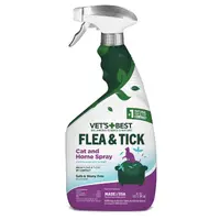 Vet's Best Flea & Tick Home Spray For Cats Cottonspice 