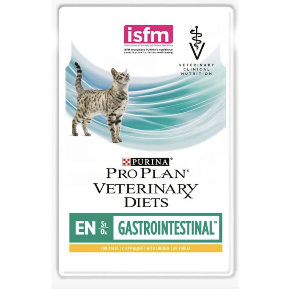 Pro Plan Veterinary Diets EN Болезни ЖКТ кусочки в подливе с курицей 
