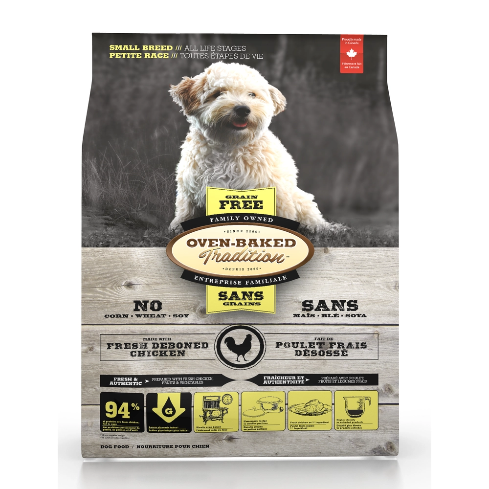 Oven-Baked Tradition Grain-Free Small Breed с курицей 