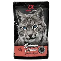 Alpha Spirit Salmon Mousee Complete Cat Food