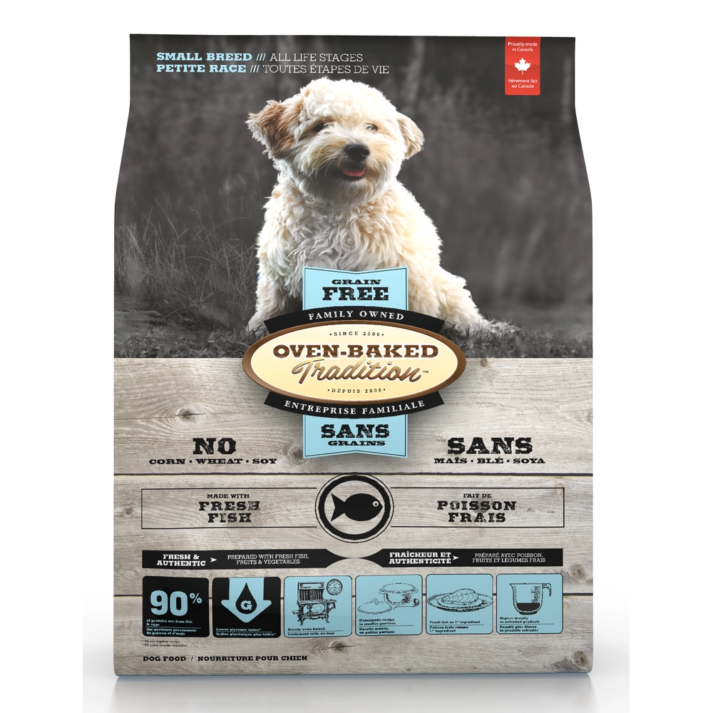 Oven-Baked Tradition Grain-Free Small Breed з рибою 
