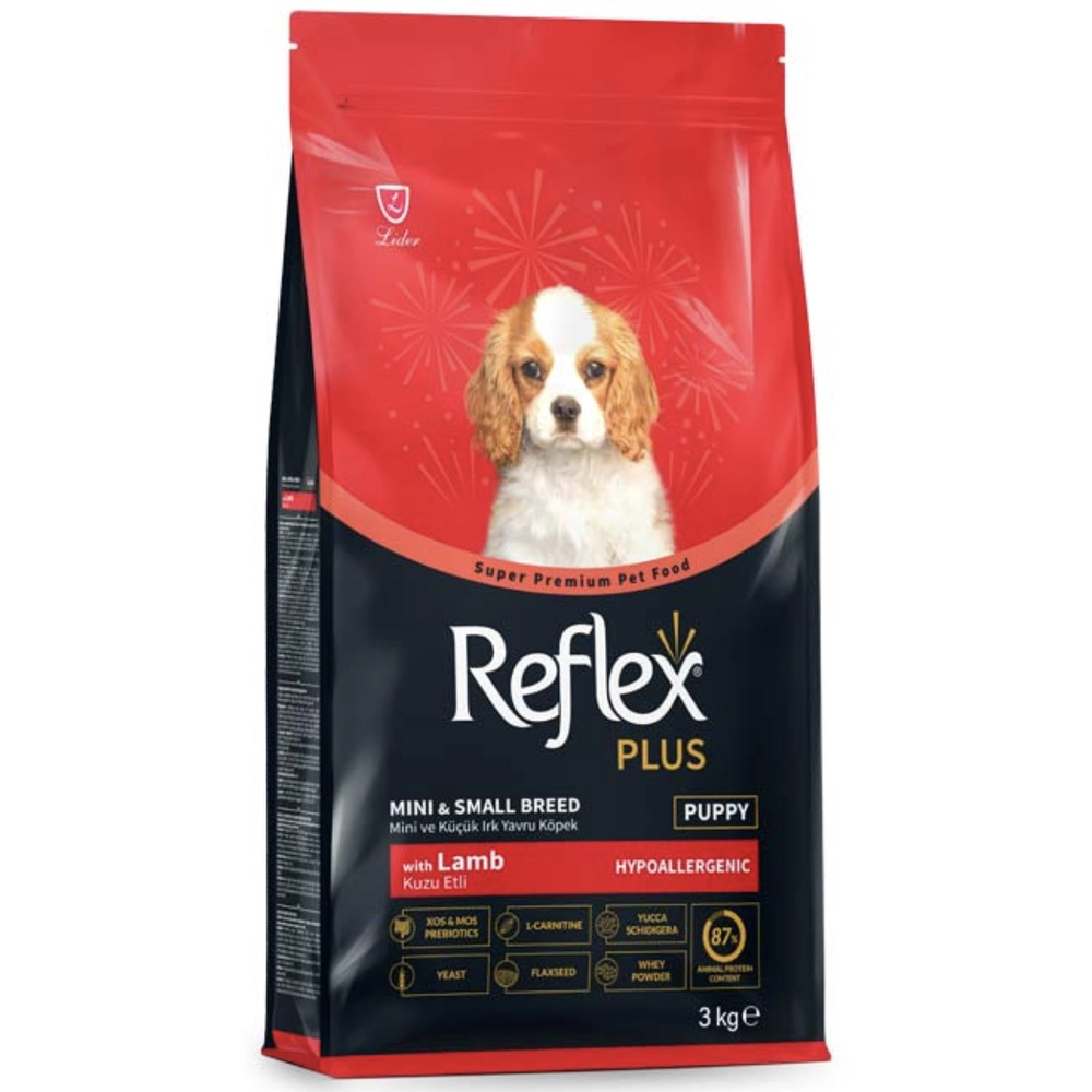 Reflex Plus Puppy Mini & Small Breeds Hypoallergenic Lamb 