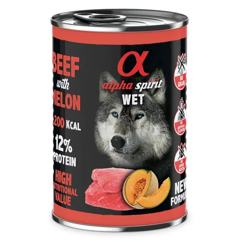 Alpha Spirit WET Beef with Melon