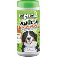 Espree Flea & Tick Oat Repellent Wipes 