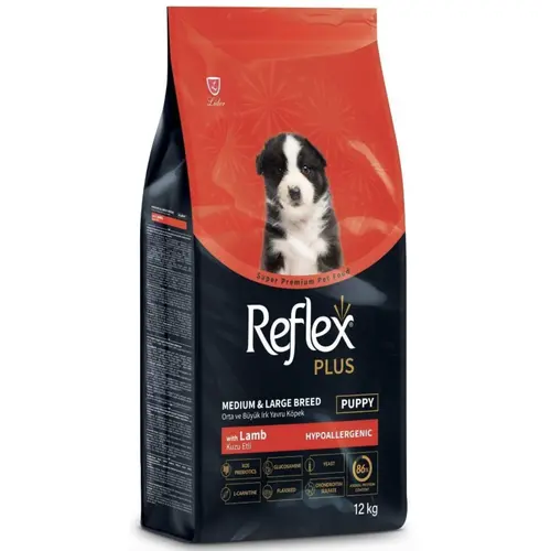 Reflex Plus Puppy Medium & Large Breeds Hypoallergenic Lamb