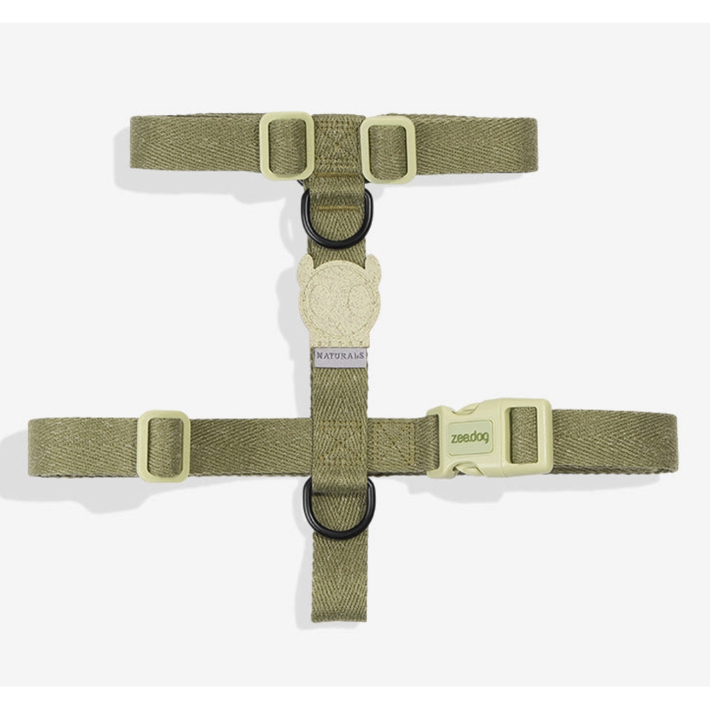 Zee.Dog Naturals Moss H-Harness 