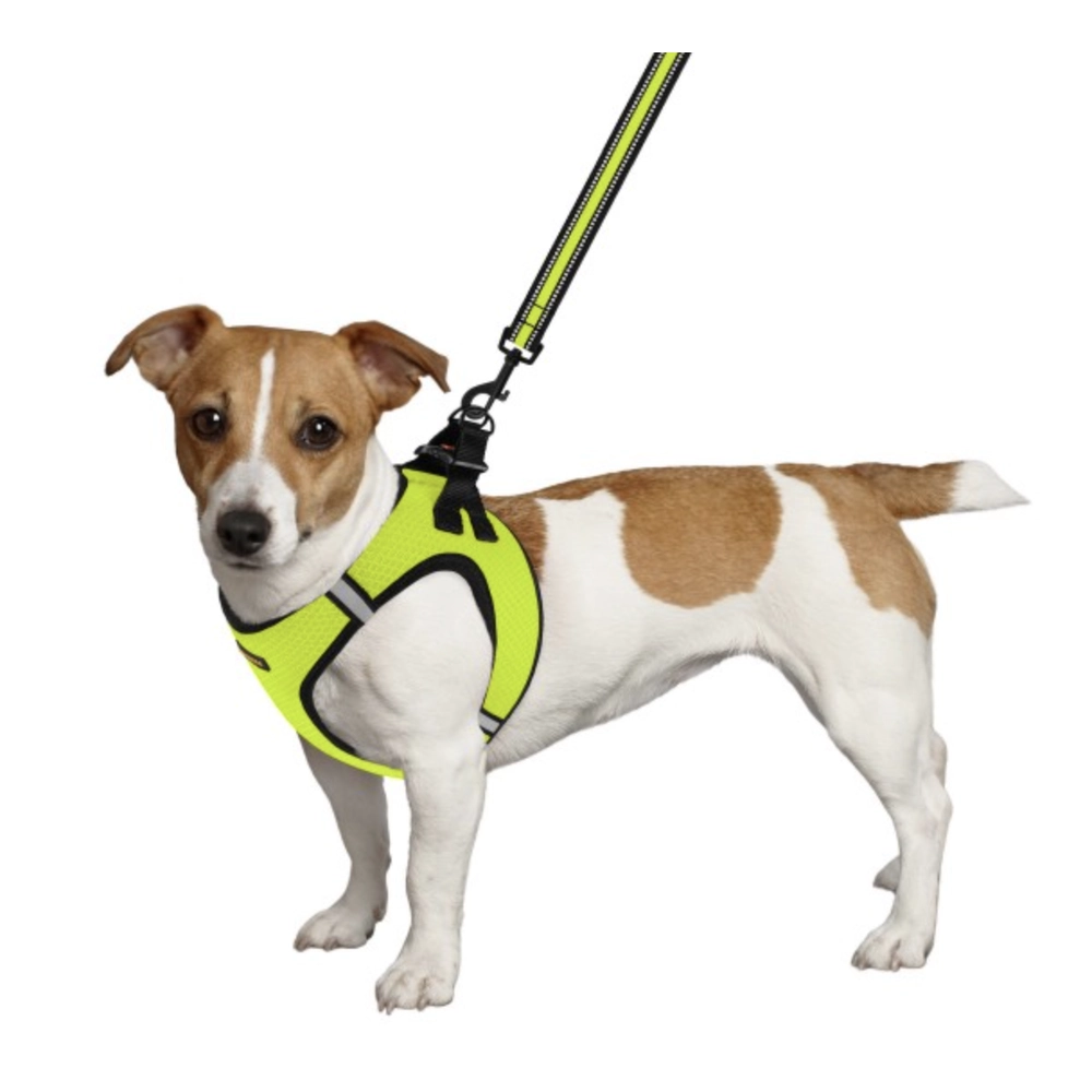  Bronzedog Mesh Шлея Vest для собак Лимонная 