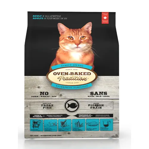 Oven-Baked Tradition Cat с рыбой
