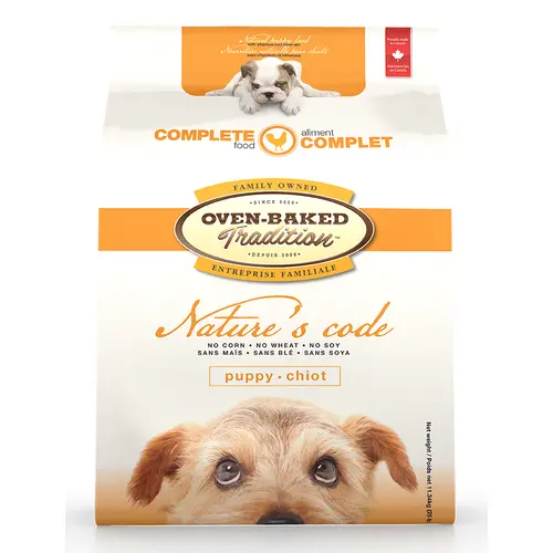 Oven-Baked Tradition Nature’s Code Puppy с курицей