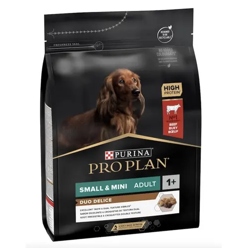 Pro Plan Duo Delice Для собак мелких пород с говядиной