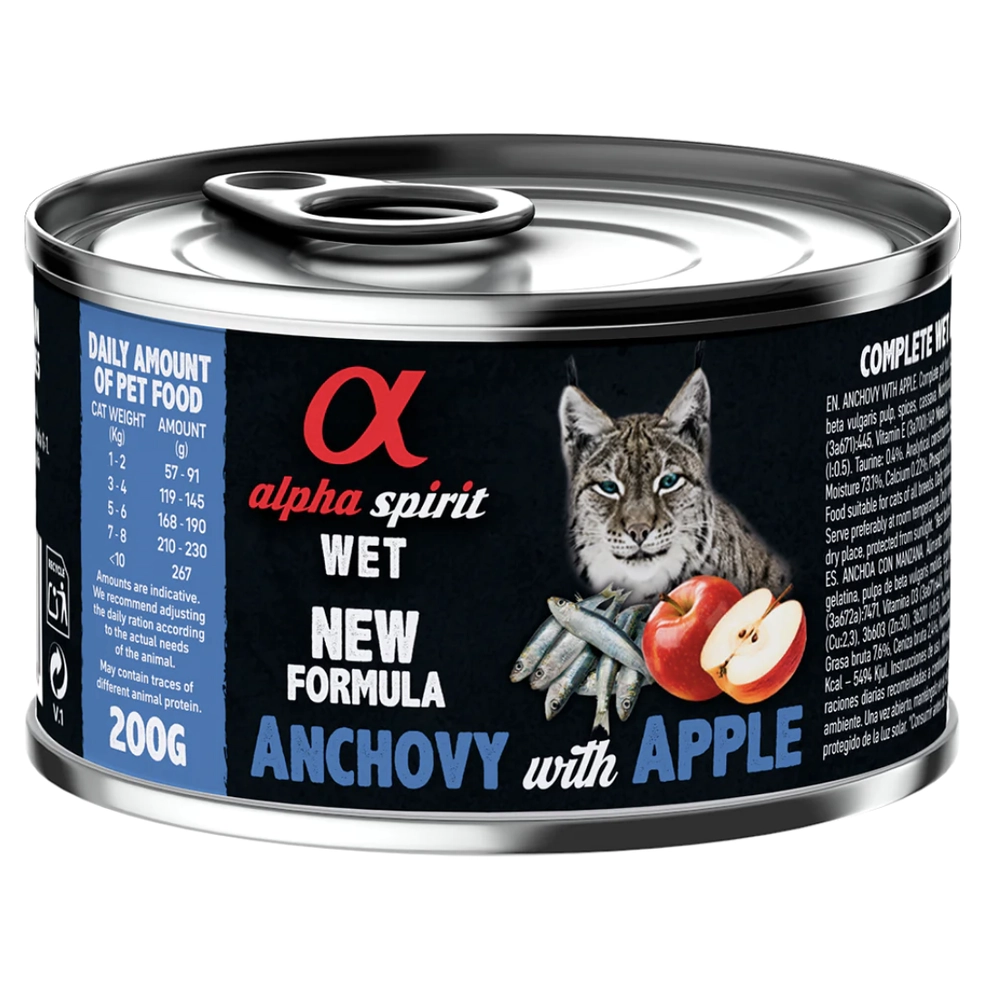 Alpha Spirit Anchovy with Red Apple  
