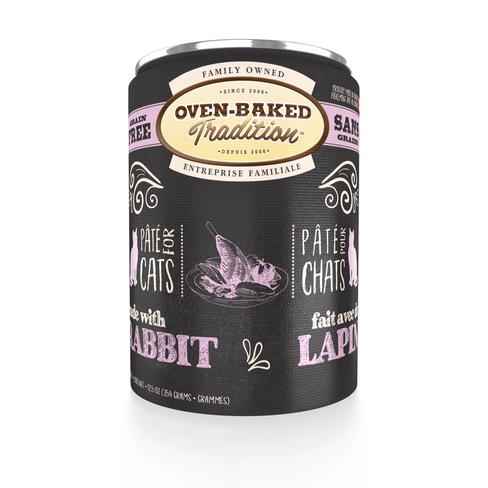 Oven-Baked Tradition Grain-Free Pate Cat з кроликом  - фото 2