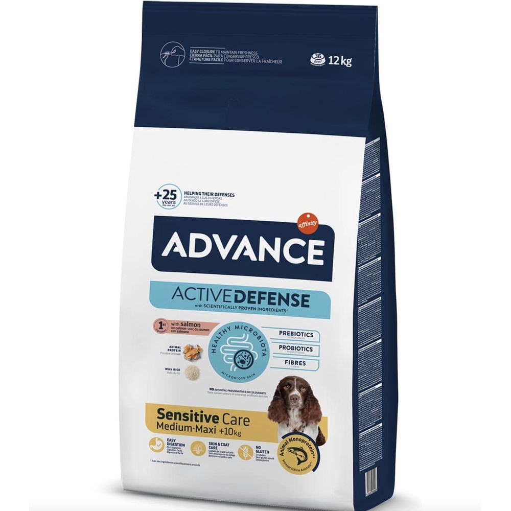 Advance Dog Sensitive Salmon & Rice   - фото 2