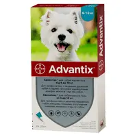 Elanco Advantix для собак весом от 4 до 10 кг 