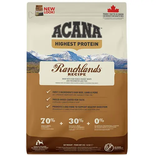 Acana Ranchlands Dog Recipe