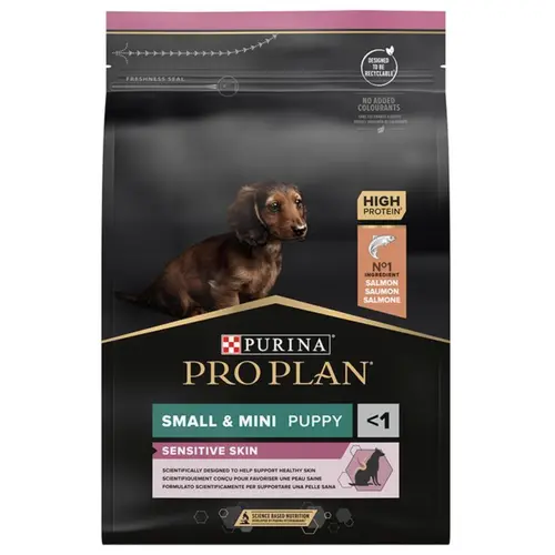 Pro Plan Puppy Small&Mini Для щенков мелких пород с лососем 