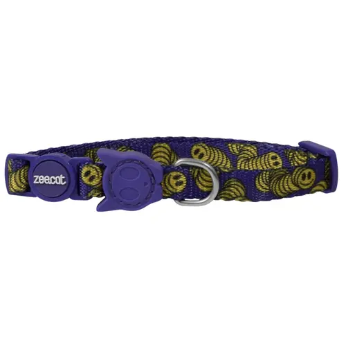 Zee.Dog Lords Zmiley Cat Collar