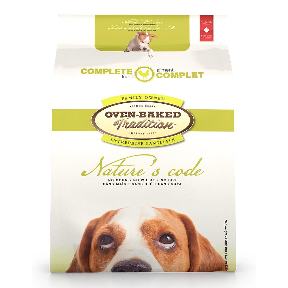 Oven-Baked Tradition Nature’s Code Dog с курицей 