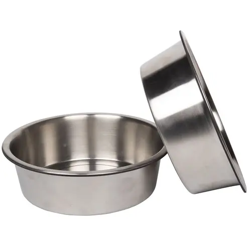 Dexas Stainless Steel Replacement Bowls for Elevated, Collapsible Feeders