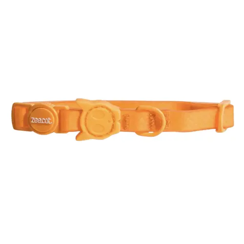 Zee.Dog Neopro Tangerine Cat Collar