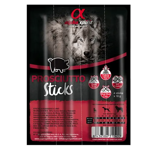 Alpha Spirit Prosciutto Sticks