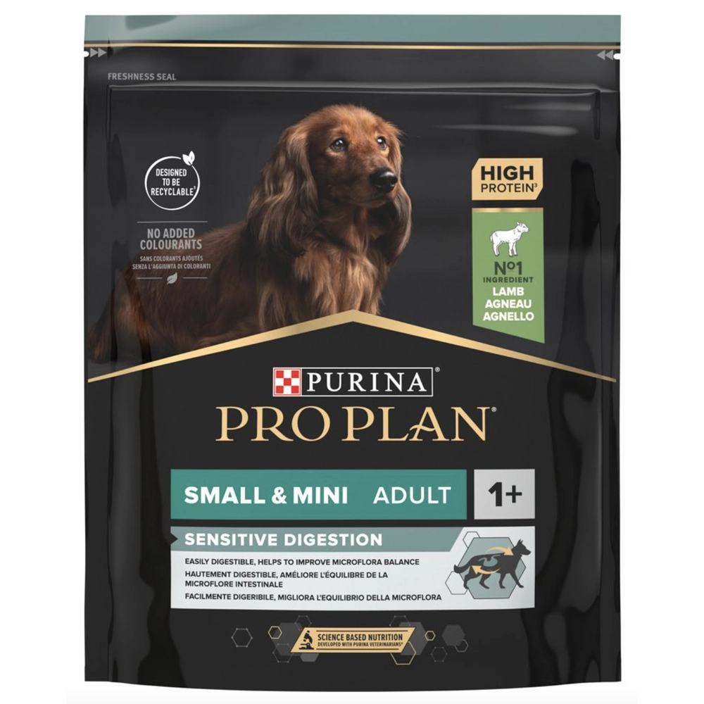 Pro Plan Small&Mini Sensitive Digestion Для собак мелких пород с ягненком 
