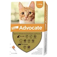 Elanco Advocate для кошек до 4 кг