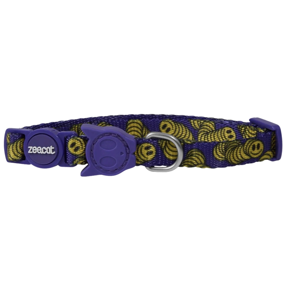 Zee.Dog Lords Zmiley Cat Collar 