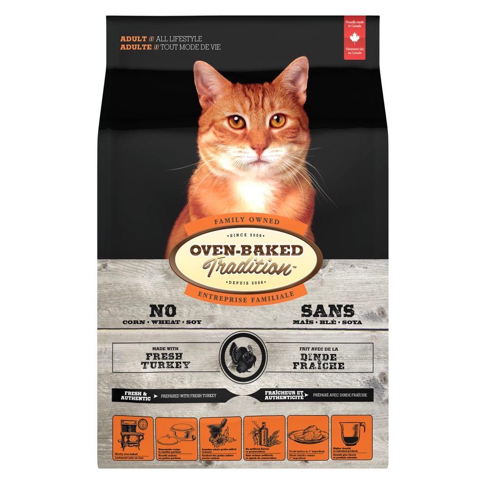 Oven-Baked Tradition Cat с индейкой 