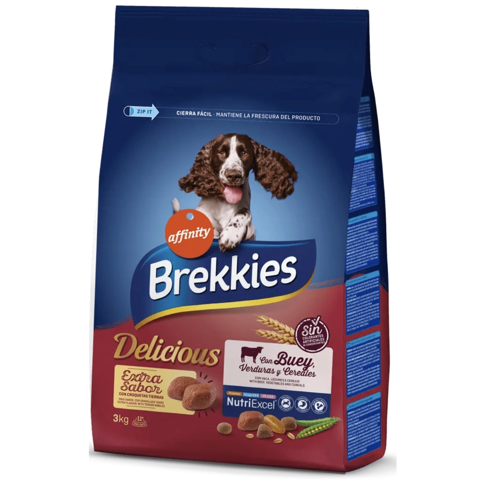 Brekkies Dog Delice Beef 