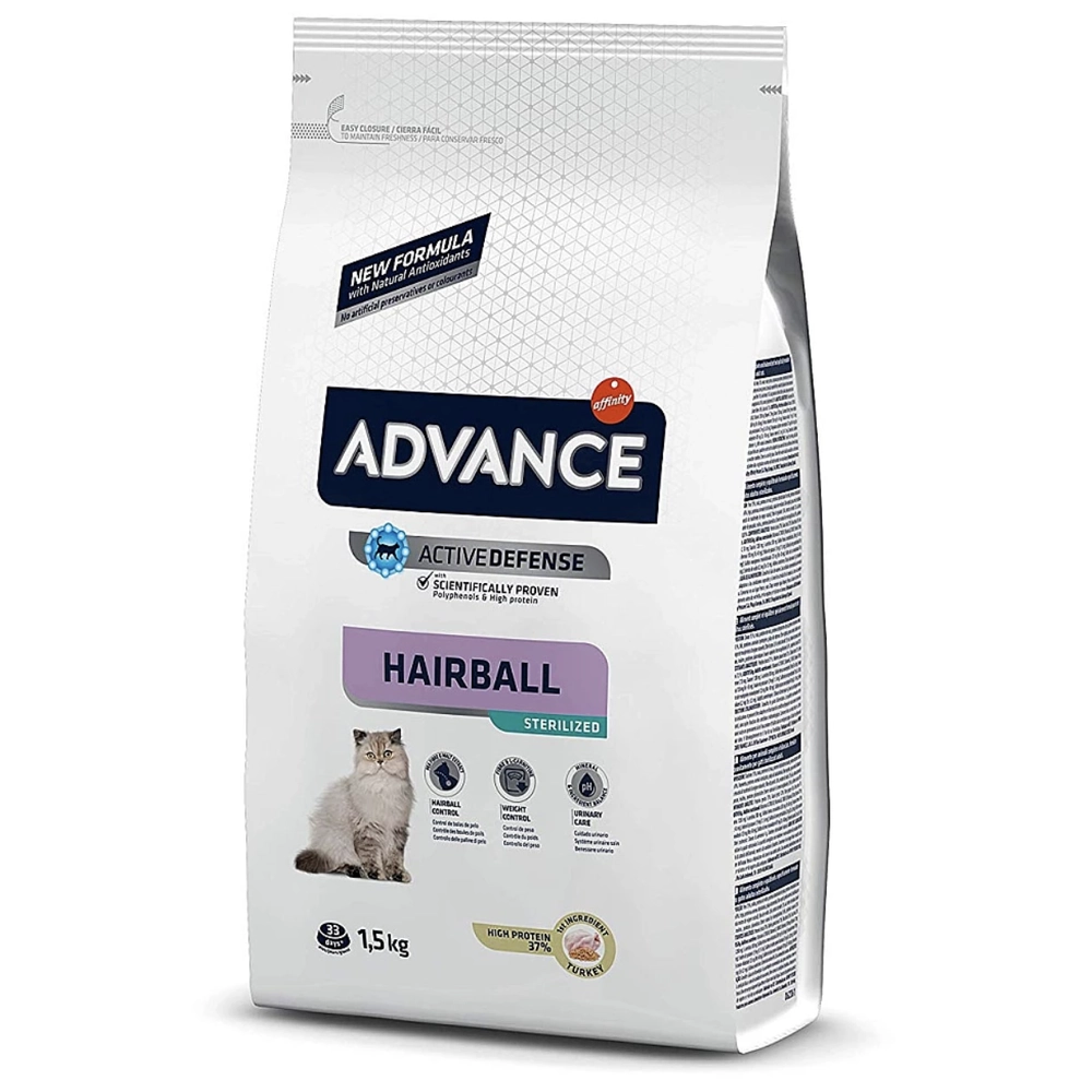 Advance Cat Sterilized Hairball Turkey 