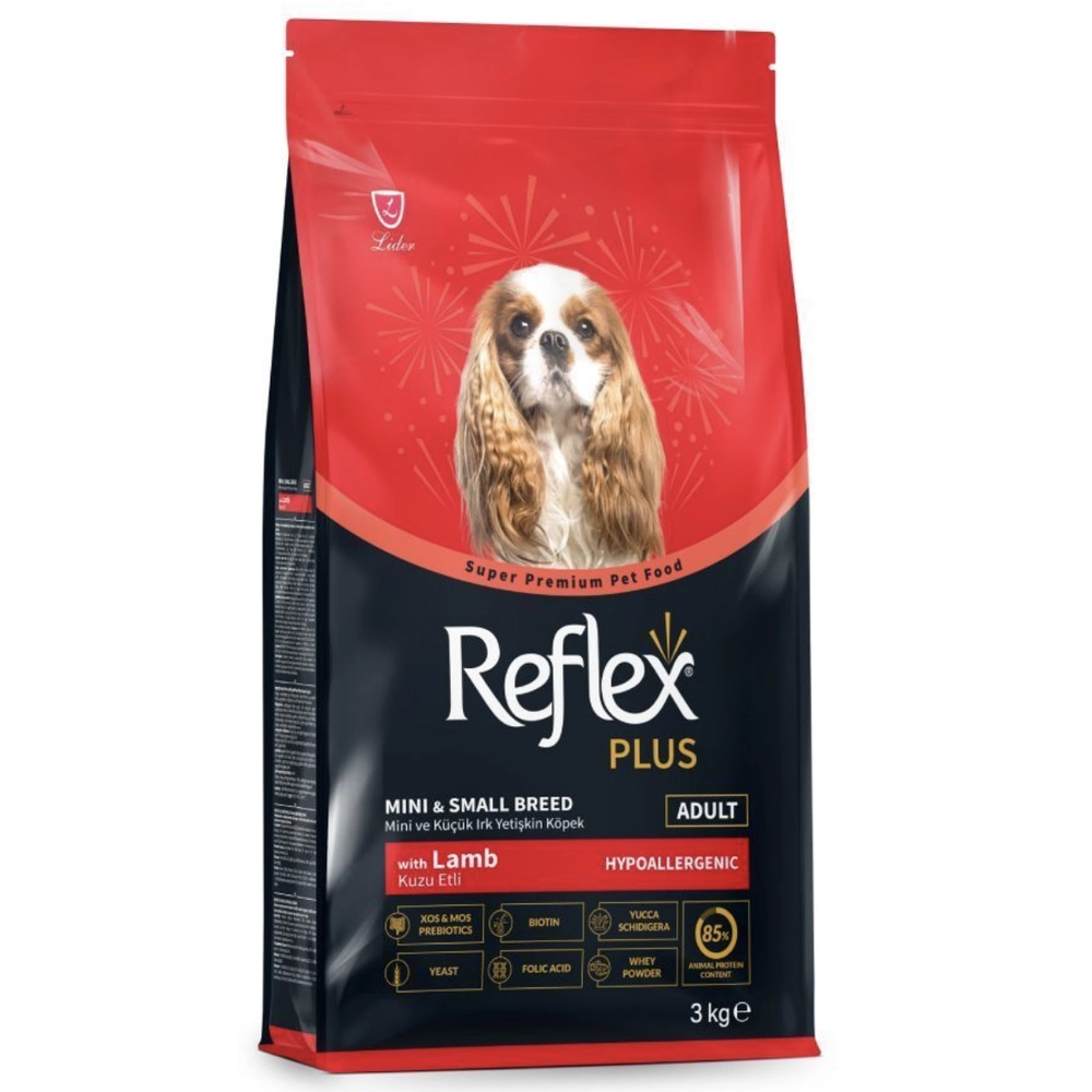 Reflex Plus Adult Mini & Small Breeds Hypoallergenic Lamb 